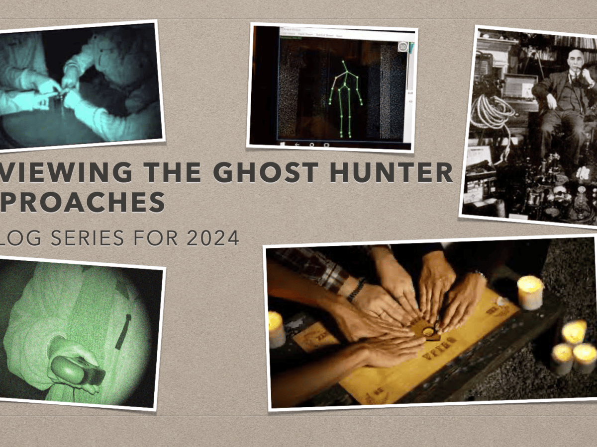 Reviewing the Ghost Hunter Approaches – A Blog Series for&nbsp;2024